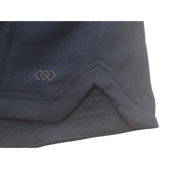 Training Shorts Mens Moisture Wicking Dark Navy Blue XL Drawstrings Zip Pockets - Picture 6 of 13